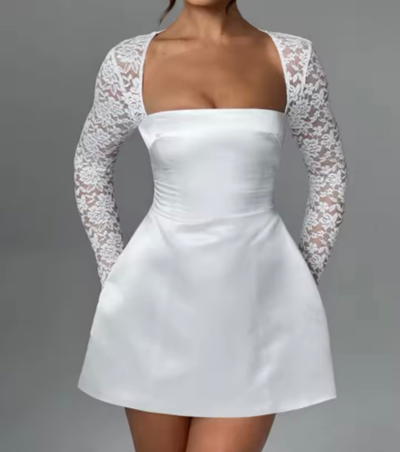 Vestido encaje bori